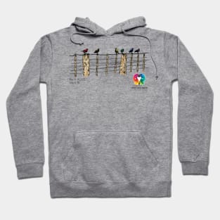 Birds on the Fence Hoodie